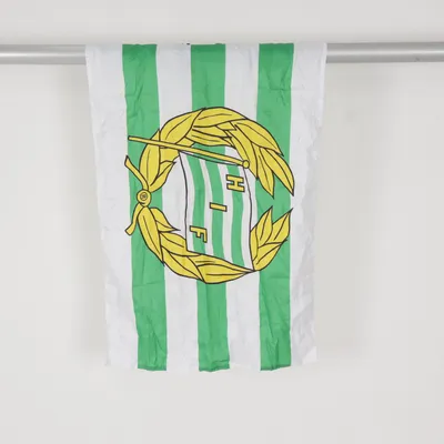 Flag (White, Green, Yellow) from Hammarby IF