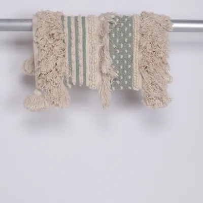 Prydnadskudde (Beige, Grön) från H&M Home Bomull, Ull