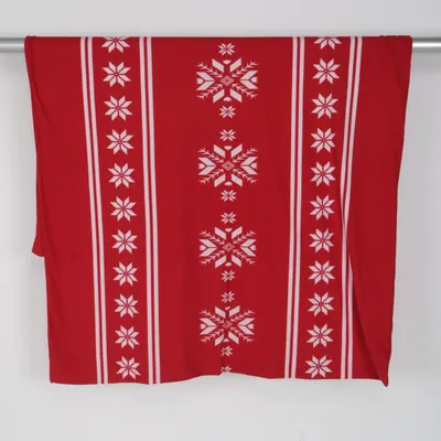 Påslakan (Röd, Vit)