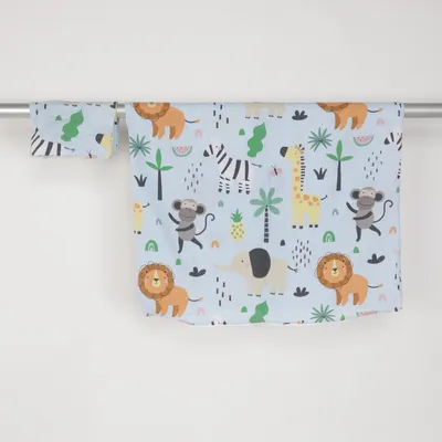Dekbedset (Blauw, Meerkleurig) van Carbotex Katoen