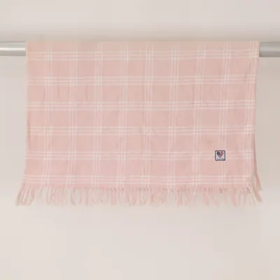Babyfilt (Rosa, Vit) från Lexington Baby Bomull