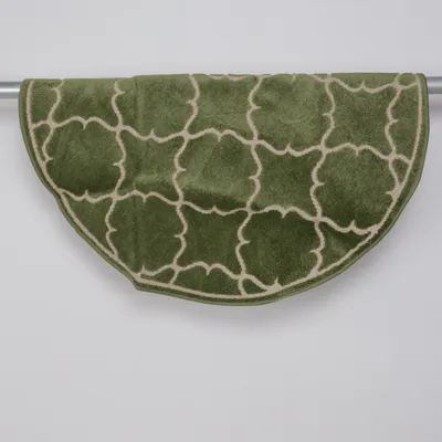 Short pile rug (Green, Beige) from Berlin