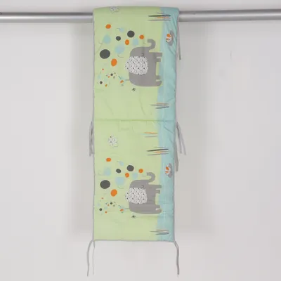 Bedbumper (Groen, Meerkleurig) van Tex Baby