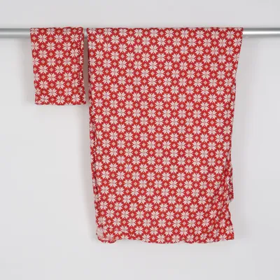 Parure de lit (Rouge, Blanc) de Rusta Home Polyester