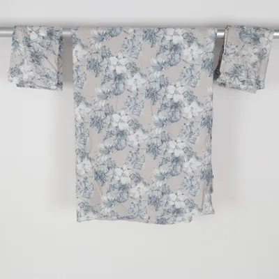 Bed set (Beige, White, Blue) from Mille Notti Organic cotton