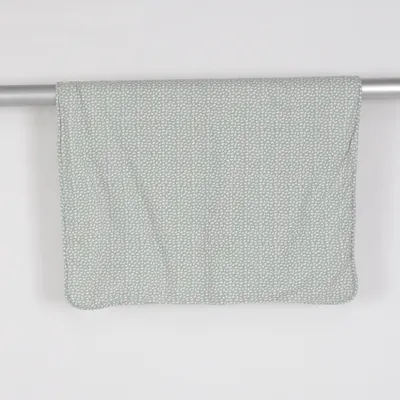 Babyfilt (Grå, Vit) från Doomoo Elastan, Ekologisk bomull, Polyester