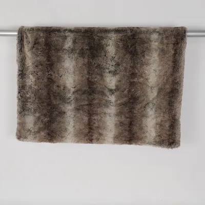 Deken (Bruin, Beige, Zwart) van Newport Acryl, Polyester