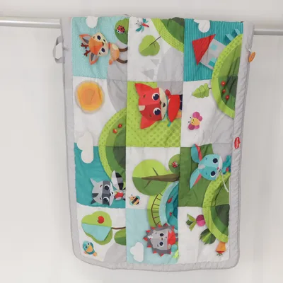 Legemåtte (Blå, Flerfarvet) fra Tinylove Polyester