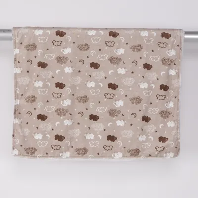 Babyfilt (Beige, Vit, Brun, Flerfärgad) från Newborn Polyester