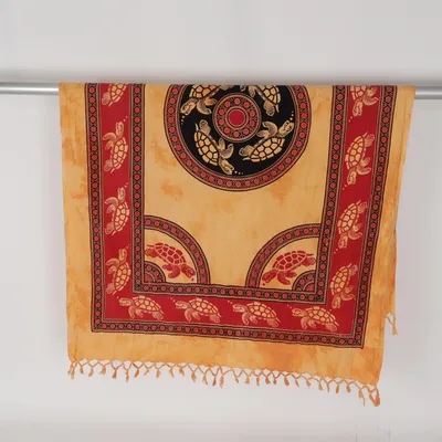 Beach towel (Yellow, Red, Black)