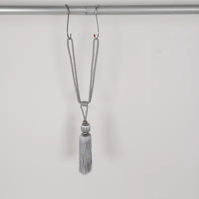 Gardinomtag (Silverfärgad)