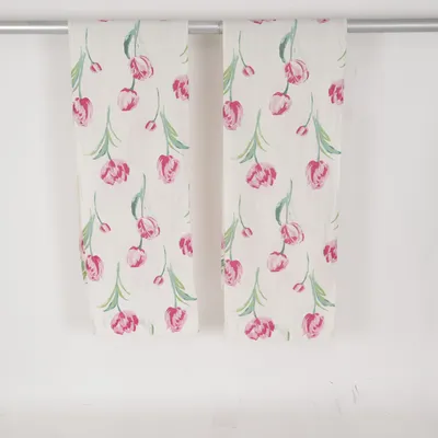 Kanallängd (Vit, Rosa, Grön) Bomull