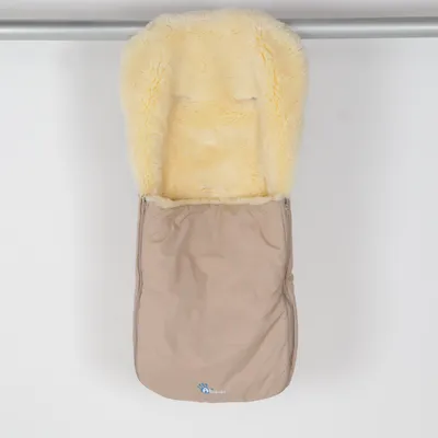 Voetenzak (Beige) van Altabebe Leer, Polyester