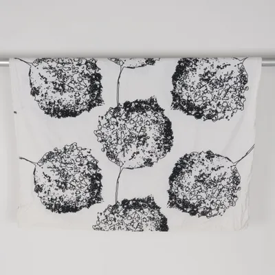 Duvet cover (White, Black) from Borganäs Cotton