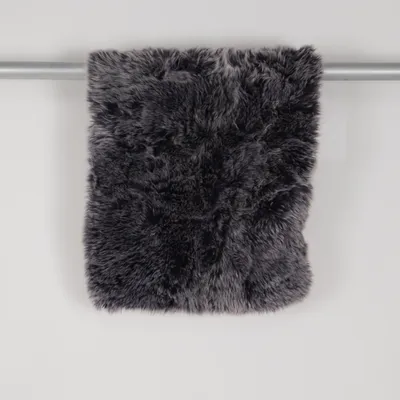 Tapis à poils longs (Gris, Noir, Blanc)