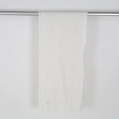 Rideau passe tringle (Blanc) de Elsaform Coton