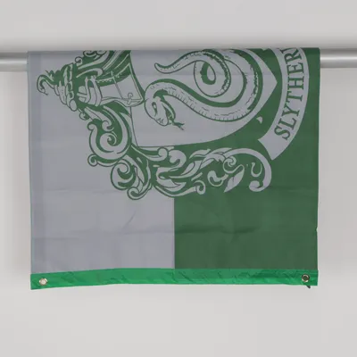 Flag (Green, Gray) from Harry Potter Polyester