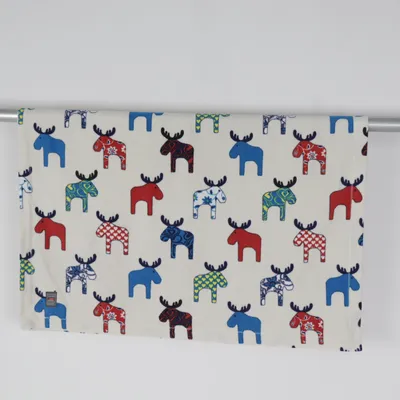 Blanket (White, Multicolored) from Hemtex