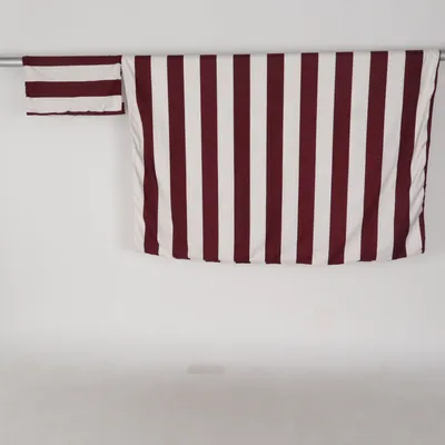 Parure de lit (Blanc, Rouge) de Noble House Polyester