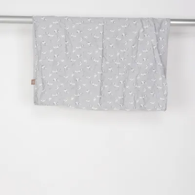 Babyfilt (Grå, Vit) från NG Baby Ekologisk bomull