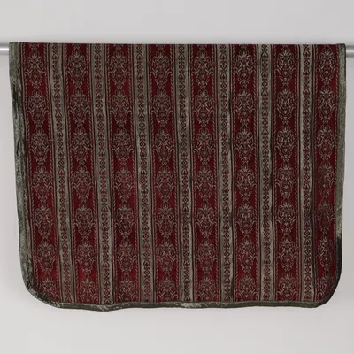 Tekstil (Rød, Beige) Polyester