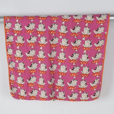 Couverture de bébé (Rose, Multicolore) de Småfolk Coton