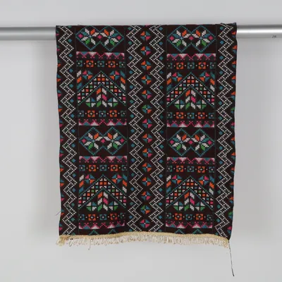 Woven rug (Brown, Multicolored)