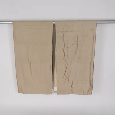 Rod pocket curtain (Beige) from Åhléns Cotton, Silk