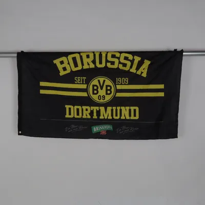 Drapeau (Noir, Jaune) de Grell Polyester