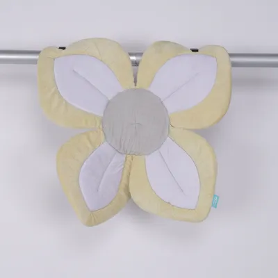 Badrumsmatta (Gul, Vit) från Blooming Polyester, Polyuretan