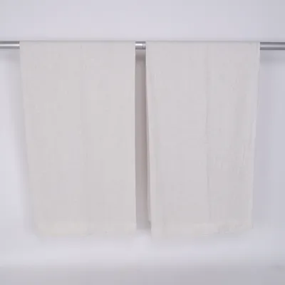 Plooigordijnen (Wit) van Mio Linnen, Polyester, Viscose