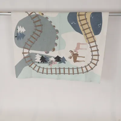 Lekmatta (Blå, Grå, Vit) från Kids Concept Bomull
