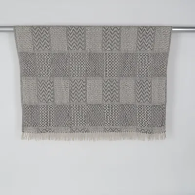 Filt (Grå, Beige) från Bloomingville