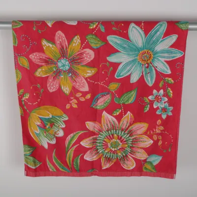 Serviette (Rouge, Multicolore) de Pip Studio Coton