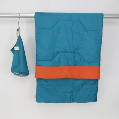 Sovsäck (Grön, Orange) från Quechua