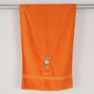 Bath towel (Orange) from Gözze Cotton