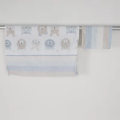 Parure de lit (Blanc, Gris, Beige) de Novitesse Coton