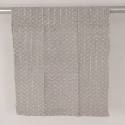 Fladvævet tæppe (Beige, Hvid) fra Alice & Fox Bomuld