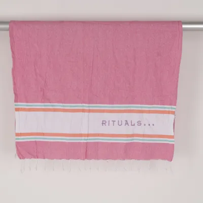 Beach towel (Pink, Multicolored) from Rituals Cotton