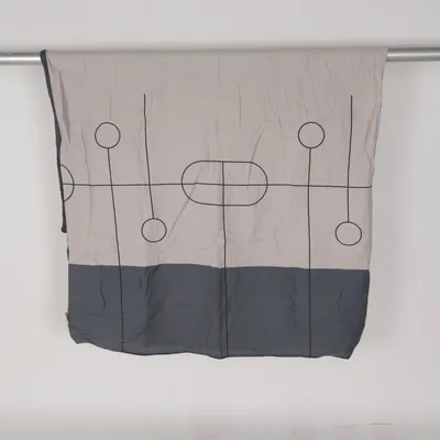 Housse de couette (Blanc, Gris) de Mette Ditmer