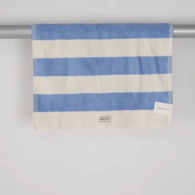 Bath towel (Blue, White) from GANT Organic cotton
