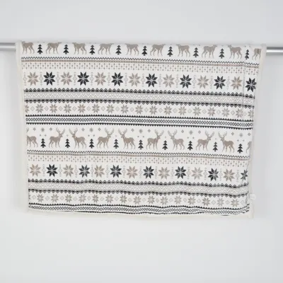 Deken (Wit, Zwart, Grijs) van Home Polyester