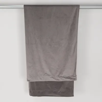 Rod pocket curtain (Gray) from Rusta Home Polyester