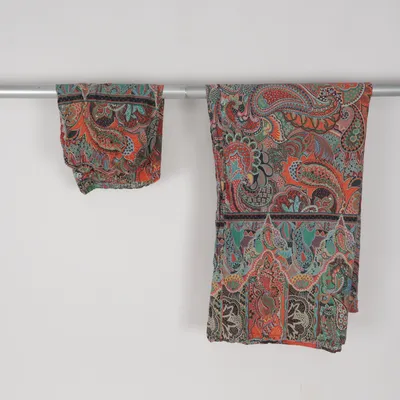 Bed set (Orange, Green, Multicolored) from Bassetti Cotton