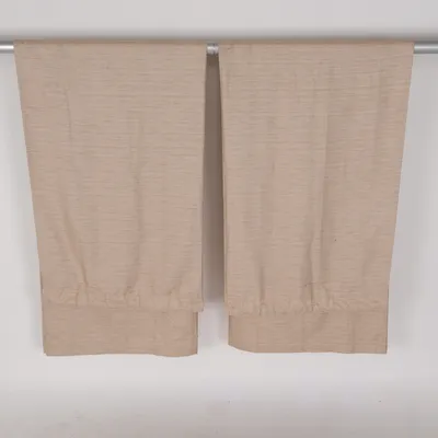 Rod pocket curtain (Beige) from Åhléns Cotton
