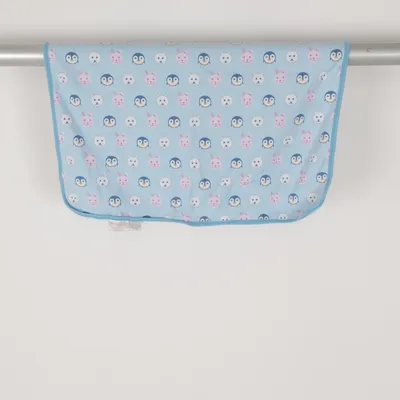 Baby blanket (Blue, Multicolored) from Apoteket Organic cotton