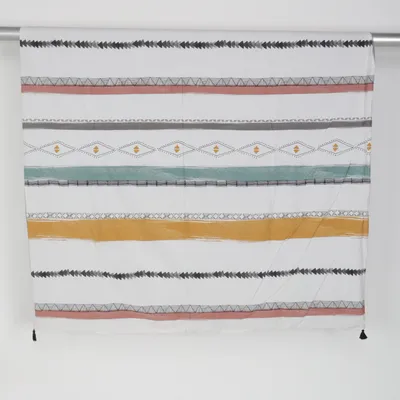 Påslakan (Grå, Vit, Rosa) från La Redoute Bomull