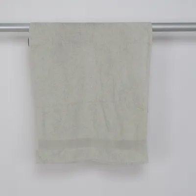 Bath towel (Green) from Urbanara Cotton