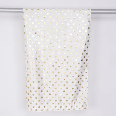 Kanallängd (Vit, Guldfärgad) från Ellos Home Polyester