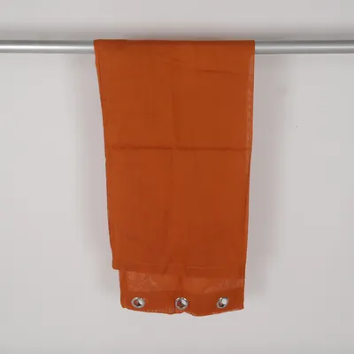 Øjenlågsgardin (Orange) fra Textilgruppen Bomuld
